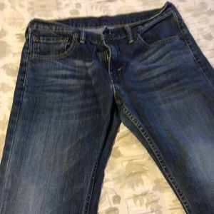 Blue Levi’s, 32X30, boot cut - excellent condition.